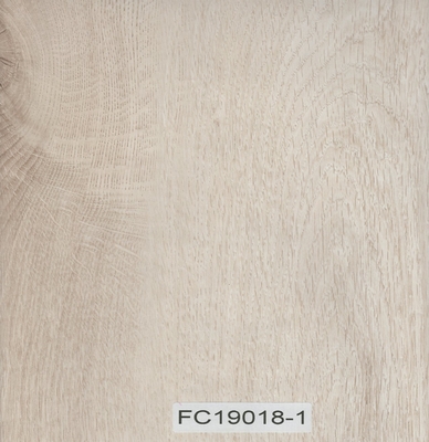 Wood Textured Vinyl Click System Flooring For School / Hotel 5mm Thickness