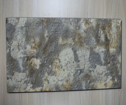Anti - Fire Commercial Vinyl Click System Flooring 4-6 mm Thickness