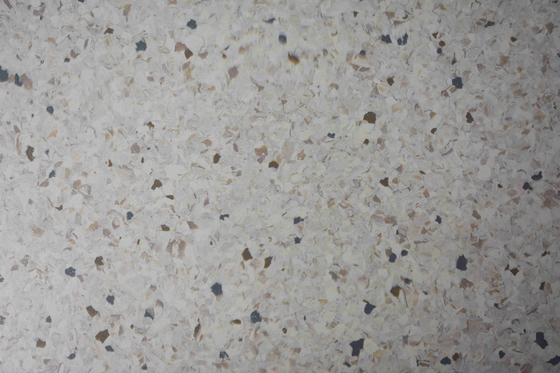 3mm Grey Color Homogeneous PVC Flooring Bacteria Resistance Long Service Life
