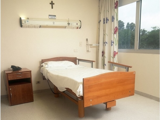Colorful Homogeneous Vinyl Flooring Eco - Friendly Plastic Hospital Library