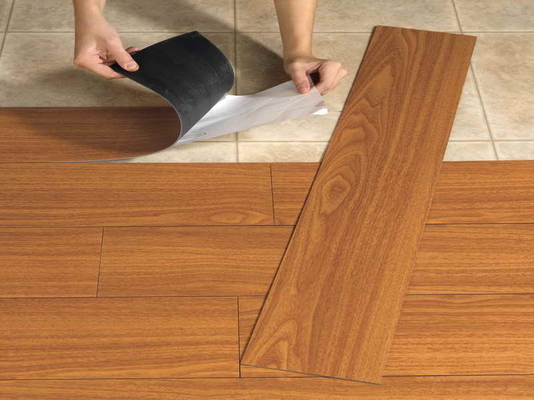Kitchen Waterproof Self Adhesive Vinyl Flooring 2mm Thick For Home Use