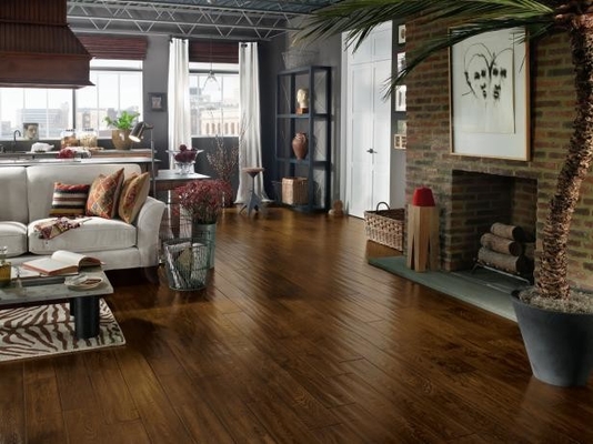 Crystal Click Vinyl Tile Commercial Pvc Flooring 100% Waterproof Environmental