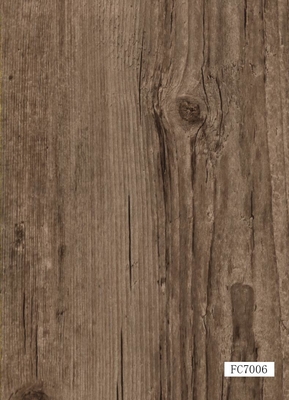 Wood Vinyl Click System Flooring For Residential / Commercial , 5mm Thickness