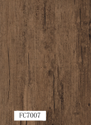 Wood Vinyl Click System Flooring For Residential / Commercial , 5mm Thickness