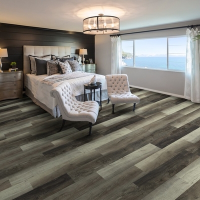 Anti Slip Commercial Vinyl Flooring , Wood Texture PVC Plank Flooring