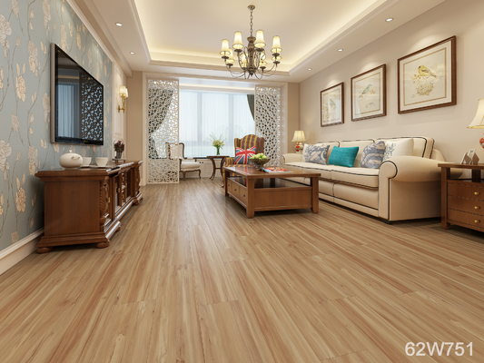 Deep Embossed Commercial Vinyl Plank Flooring Indentation Resistance Available