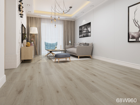 Click Interlocking Pvc No Glue Spc Vinyl Plank Flooring Environmental Friendly