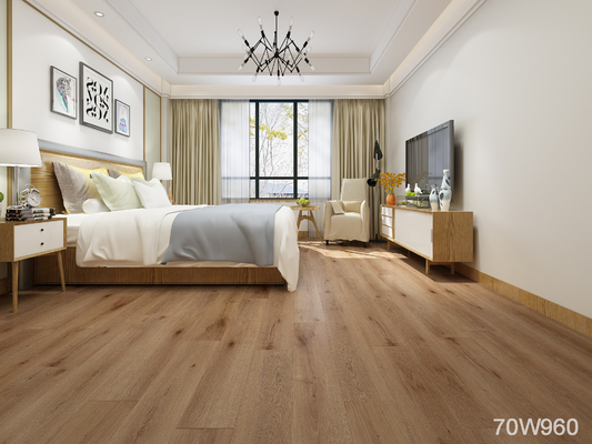 Click Lock Luxury Wood Look Vinyl Plank Flooring SPC Commercial Luxury Vinyl Tile