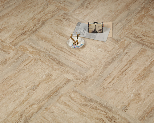 Uv Coating Peel And Stick Vinyl Planks Embossed Wooden Marble Design Tiles