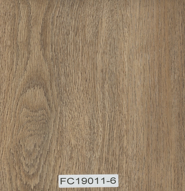 Anti - Corrosion Wood Look Vinyl Flooring With Wood / Marble / Carpet Texture
