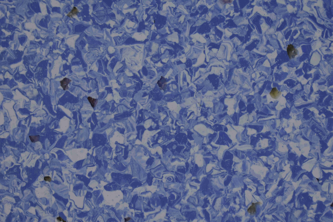 Thermal Resistance Homogeneous PVC Flooring Sheet Roll Anti Bacteria Non Slip