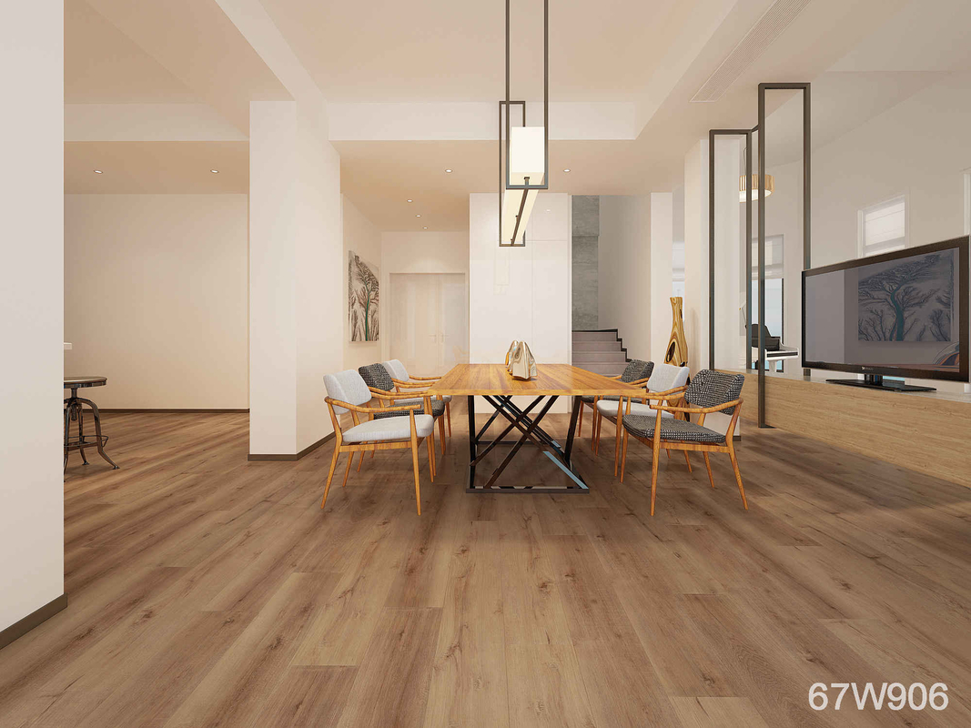 Durable Luxury Vinyl Tile Wood Plank Waterproof Click Wood Pvc Flooring