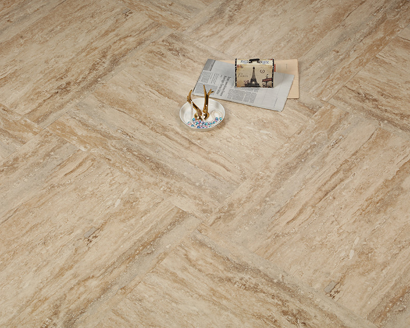 Uv Coating Peel And Stick Vinyl Planks Embossed Wooden Marble Design Tiles