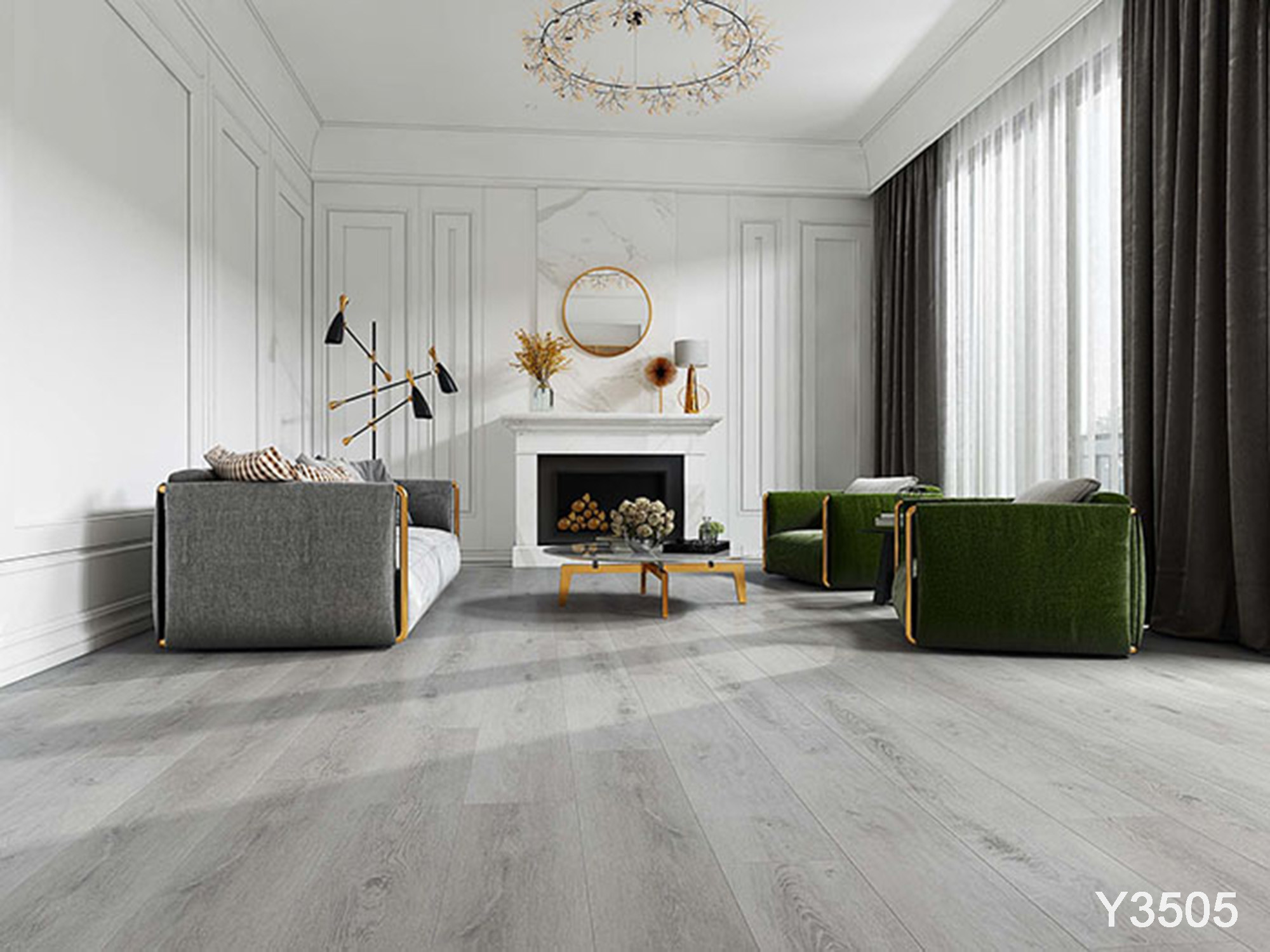 Home And Office SPC Vinyl Flooring Commercial Resilient Pvc Vinyl Plank Floor
